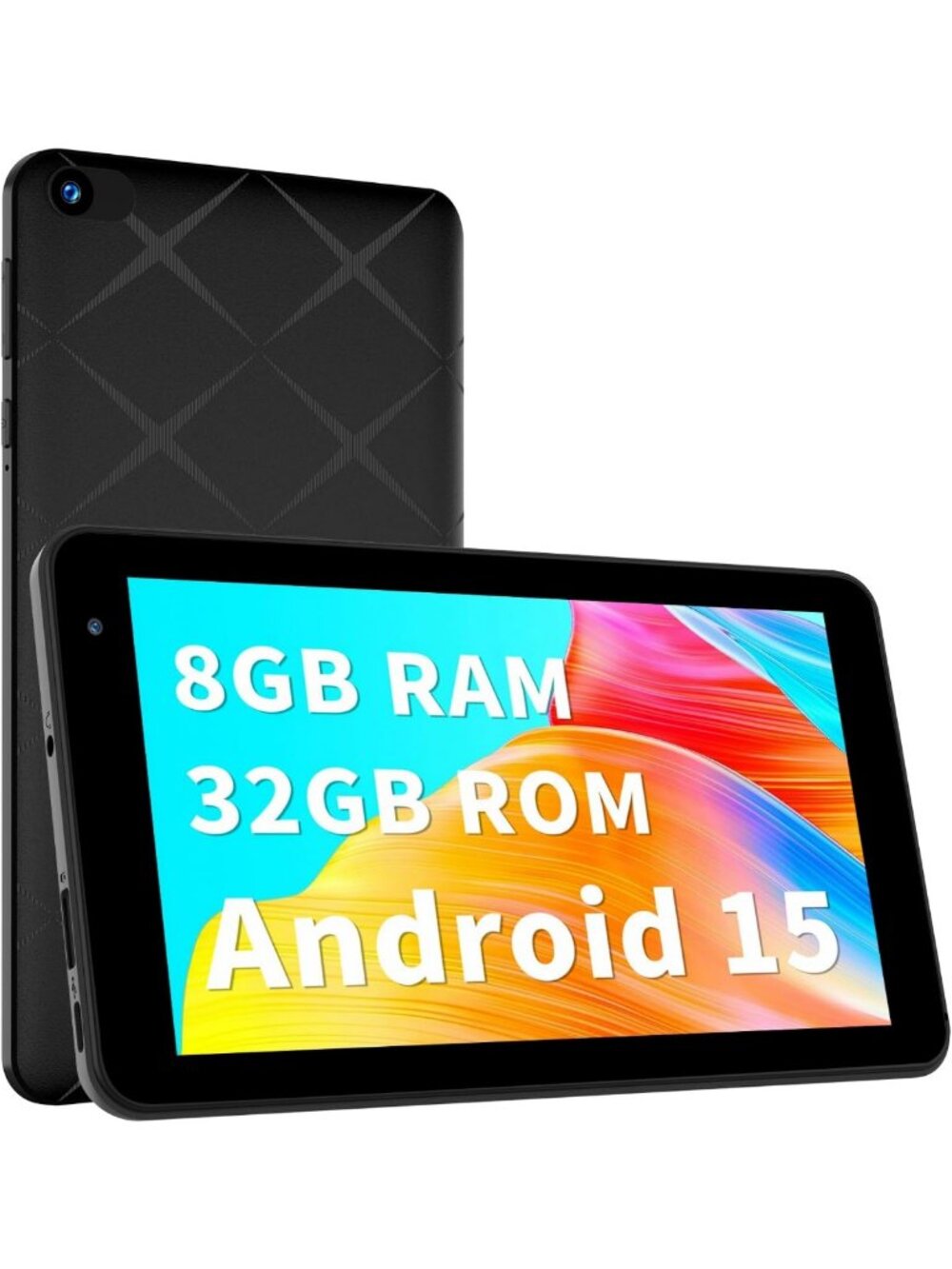 7-Inch Android Tablet, 8GB RAM, 32GB Storage, Expandable, 5G WiFi, Dual Camera